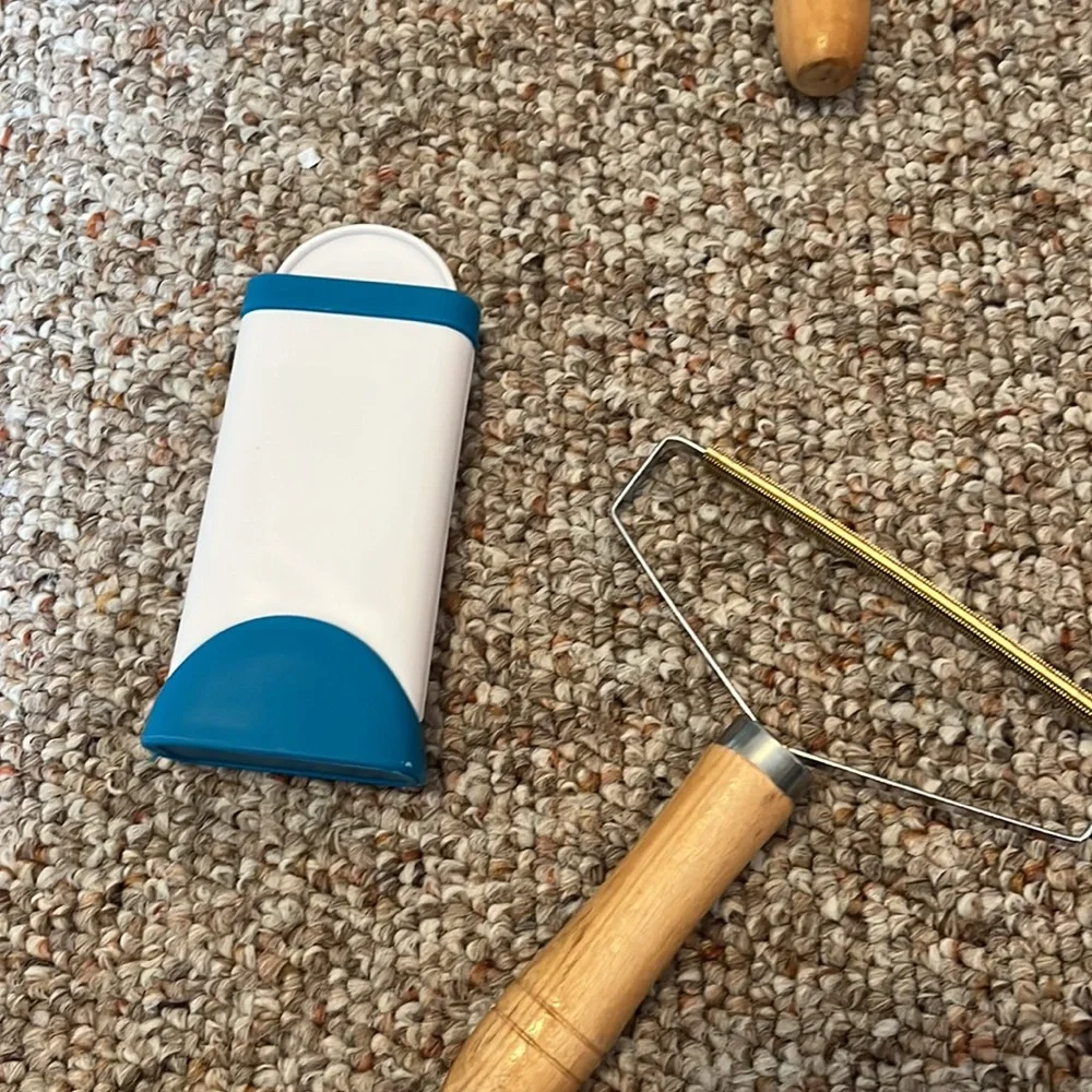 Pet Hair Collector with Brush Cleaner